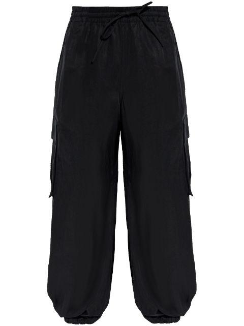 elasticated-wais cargo trousers by Y3