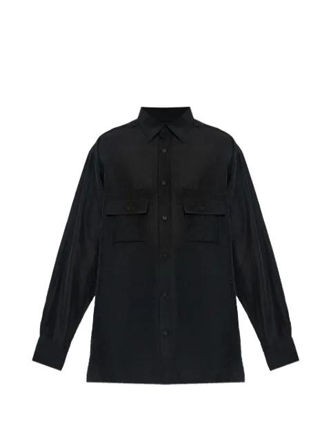 flap-pocket shirt by Y3