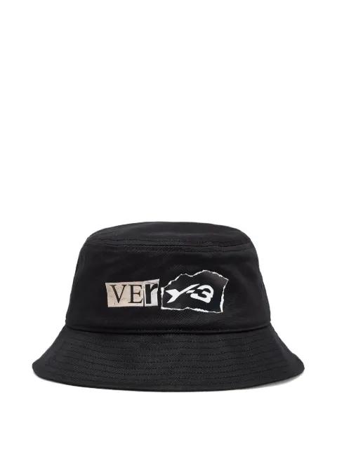 graphic bucket hat by Y3
