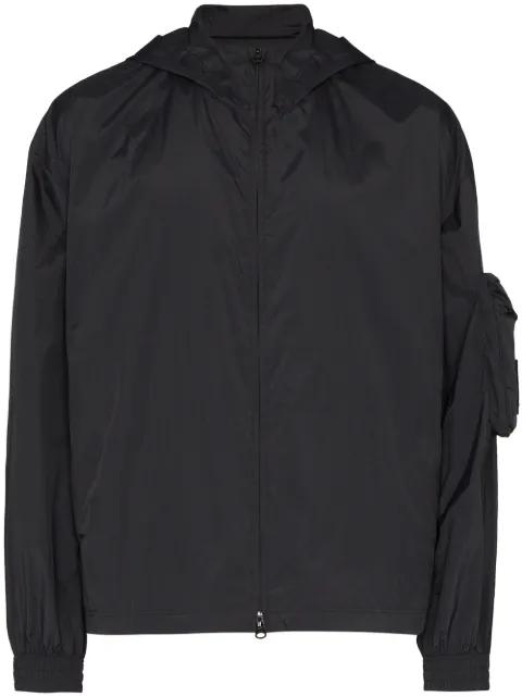 hoodied shell track jacket by Y3