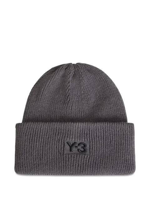 logo beanie hat by Y3
