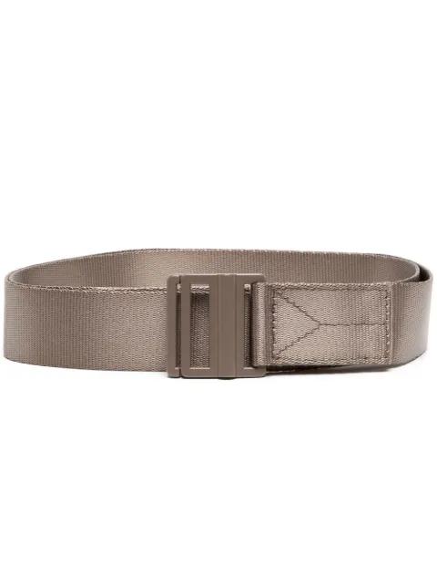 logo buckle strap belt by Y3