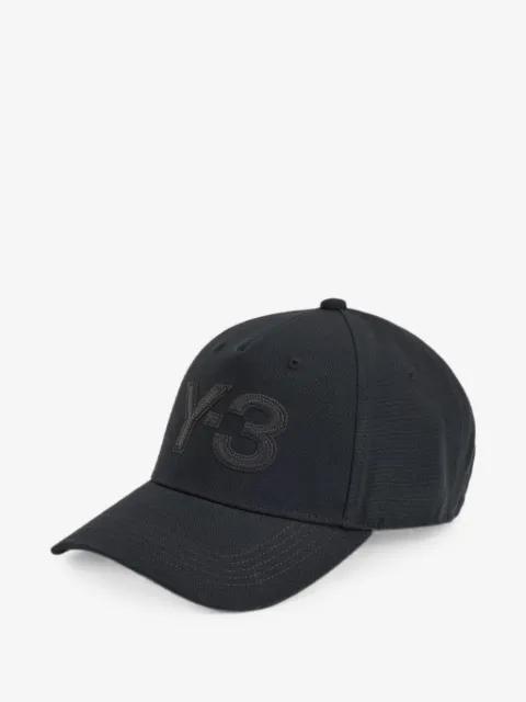 logo-embroidered baseball cap by Y3