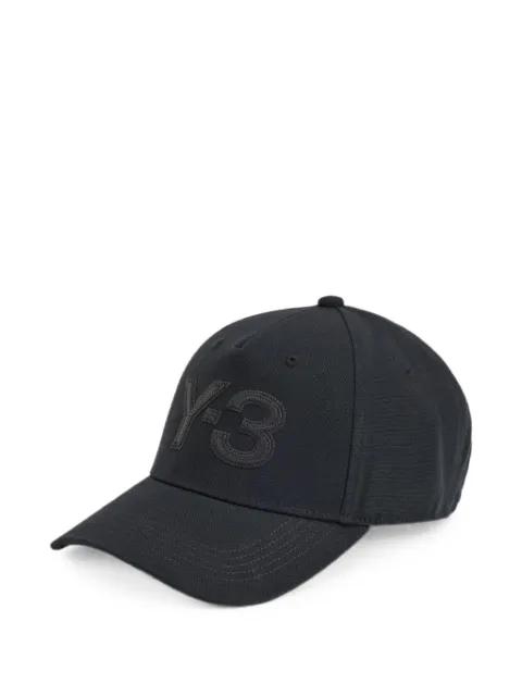 logo-embroidered baseball cap by Y3