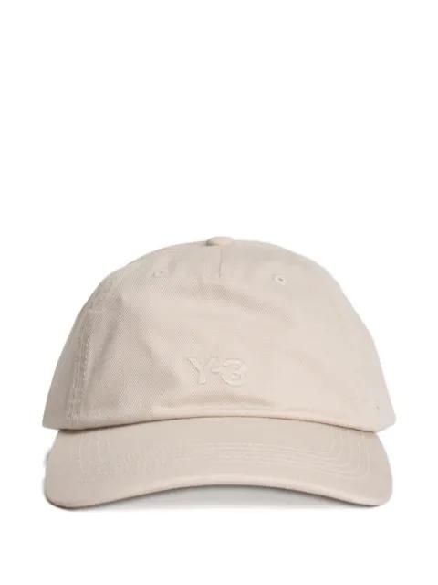 logo-embroidered cap by Y3