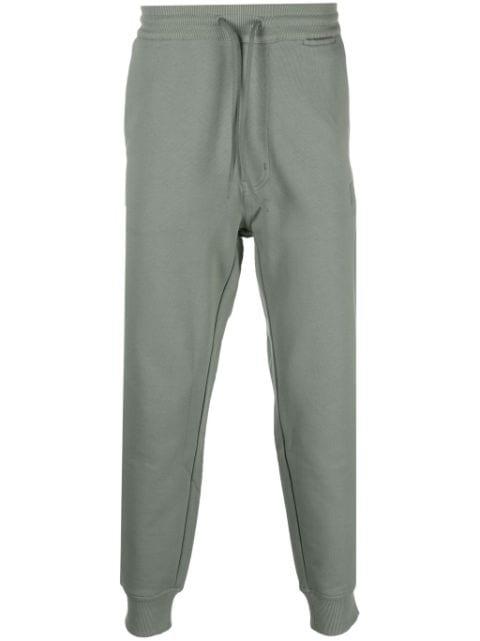 logo-patch organic-cotton track pants by Y3