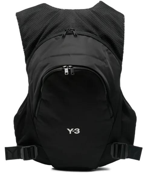 logo-print backpack by Y3
