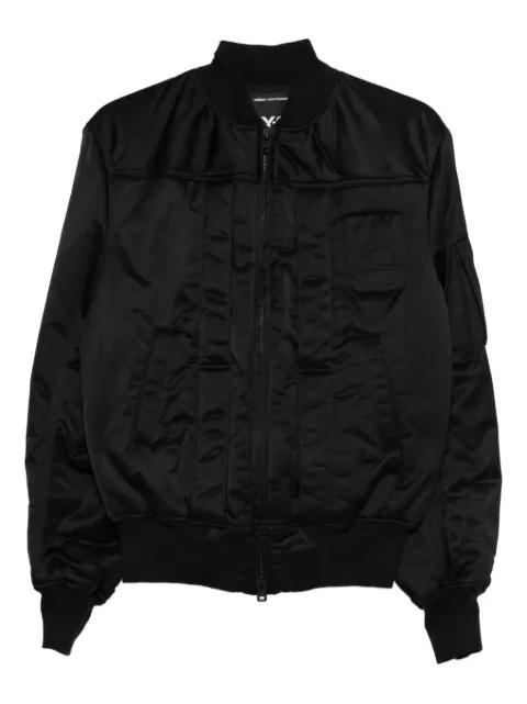 logo-print bomber jacket by Y3
