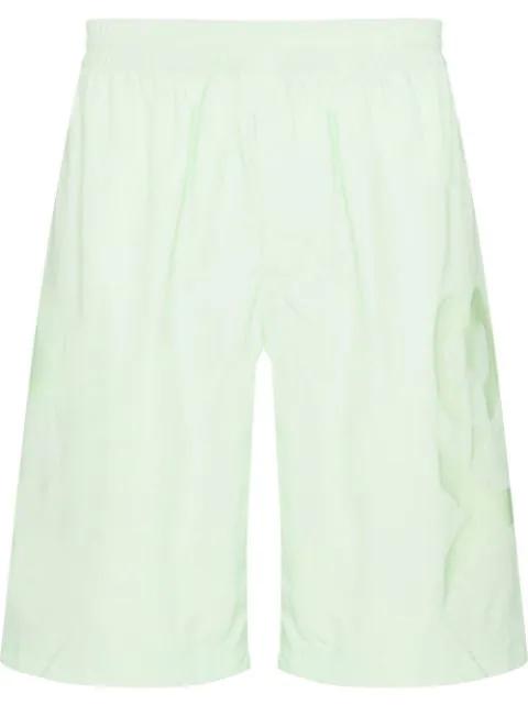 logo-print swim shorts by Y3