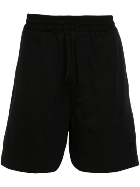 logo-print track shorts by Y3