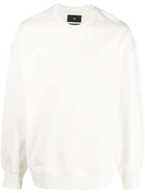 long-sleeved organic cotton sweatshirt by Y3
