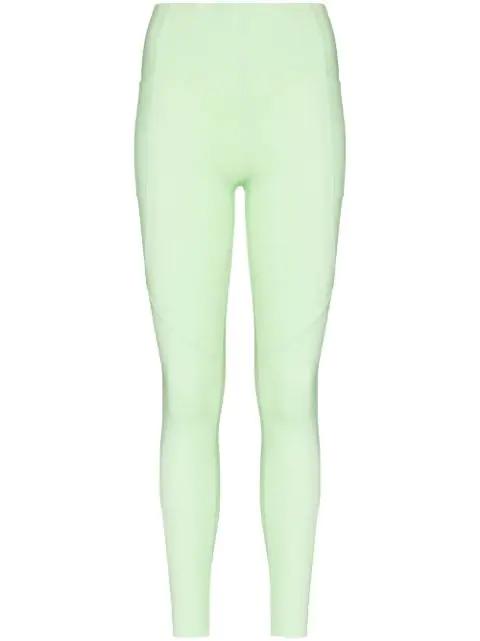 panelled logo leggings by Y3