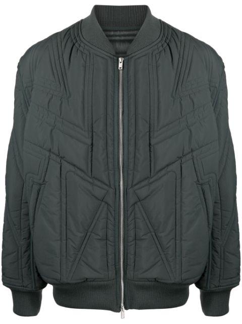 quilted bomber jacket by Y3
