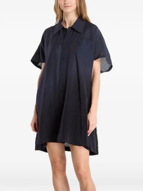 short-sleeve dip-dye utility overshirt by Y3