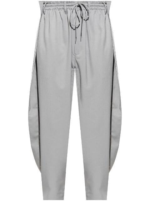 side-stripe loose-fit trousers by Y3
