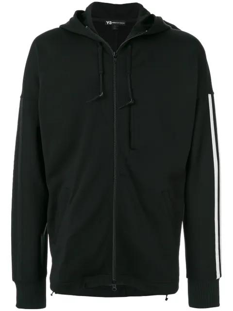 signature stripe hoodie by Y3