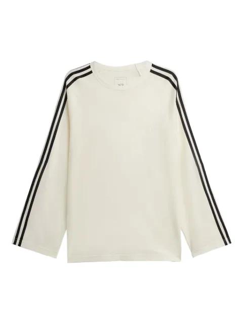 stripe-detail long-sleeve T-shirt by Y3