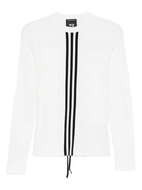 stripe-detail long-sleeve T-shirt by Y3