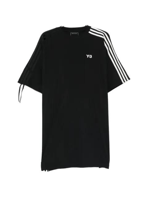 stripe sleeve dress by Y3