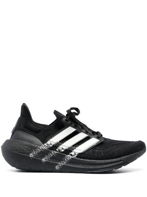striped lace-up sneakers by Y3
