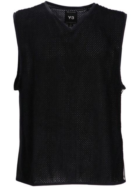 waffle knit top by Y3