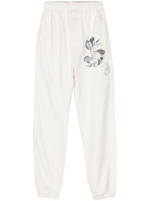 x Adidas floral-print track pants by Y3