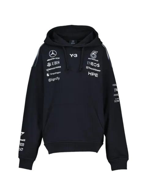 x Amg cotton hoodie by Y3