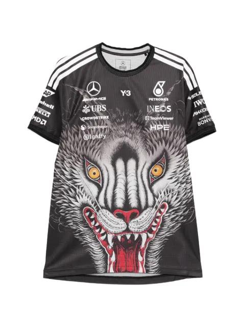 x Mercedes-AMG Petronas F1 round-neck T-shirt by Y3