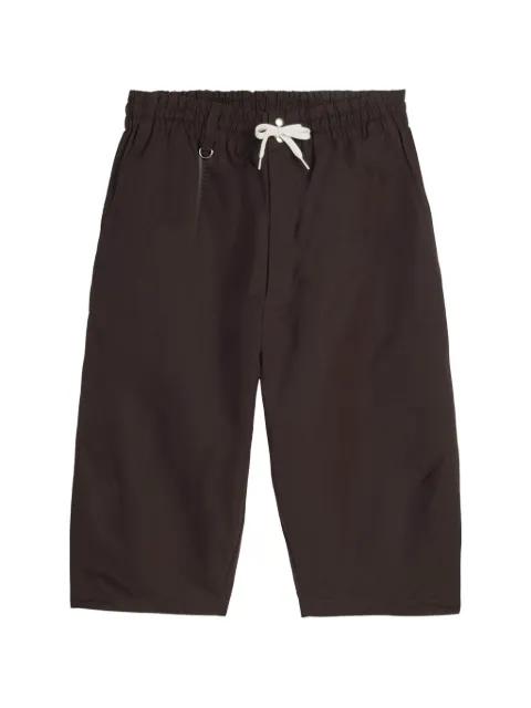 x Wales Bonner drawstring logo-embroidery shorts by Y3