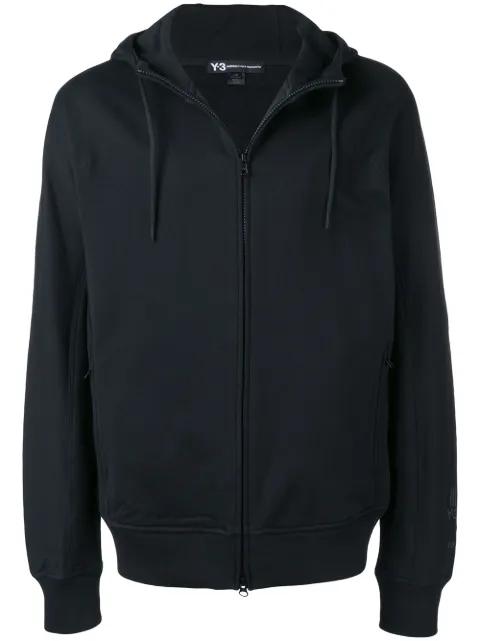 zipped hoodie by Y3