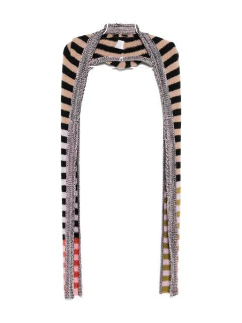 striped scarf by YANYAN KNITS