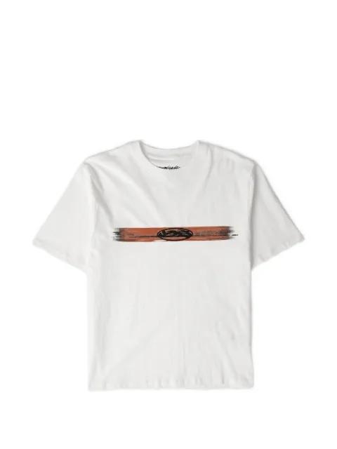 Cool Waters logo-print T-shirt by YARDSALE