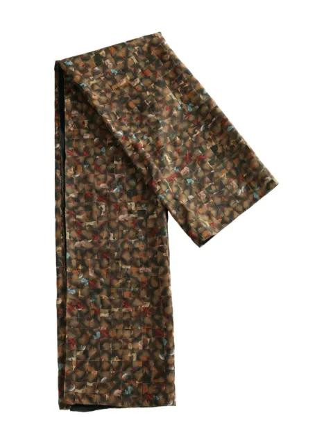 macramé patterned scarf by YASSMIN SALEH