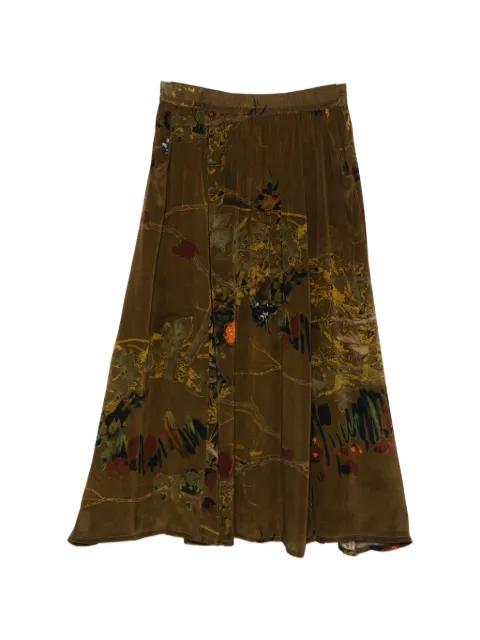 floral print skirt by YAVI