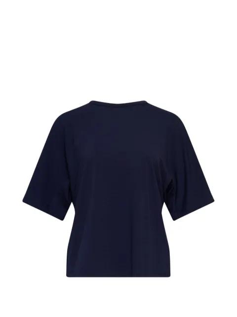 backless draped T-shirt by YCH