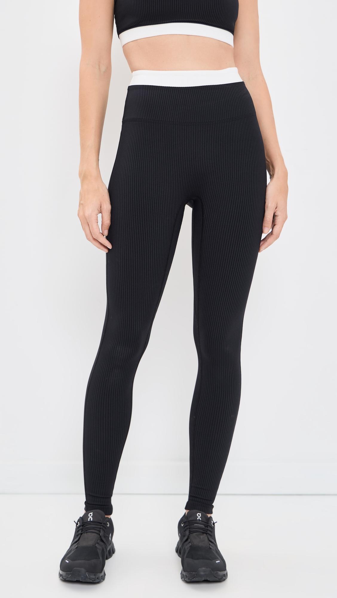 Ribbed Layered Leggings by YEAR OF OURS
