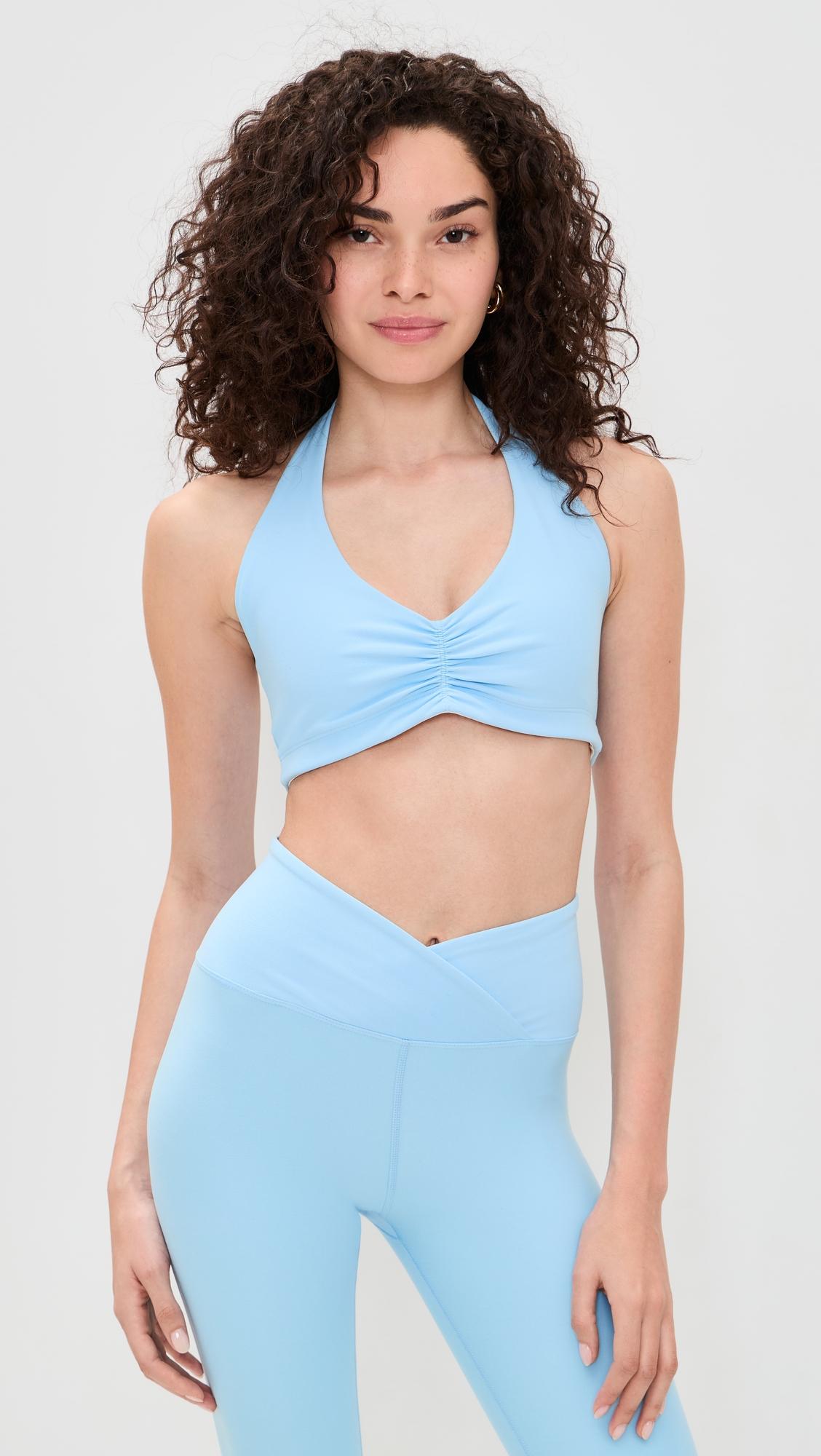 Stretch Halter Sports Bra by YEAR OF OURS