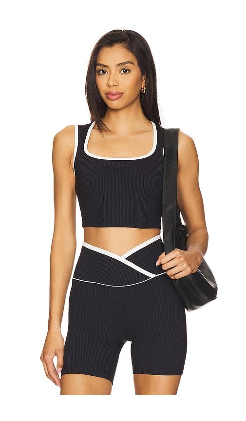 YEAR OF OURS Ribbed Diana Sports Bra in Black by YEAR OF OURS YEAR OF OURS Ribbed Diana Sports Bra in Black by YEAR OF OURS