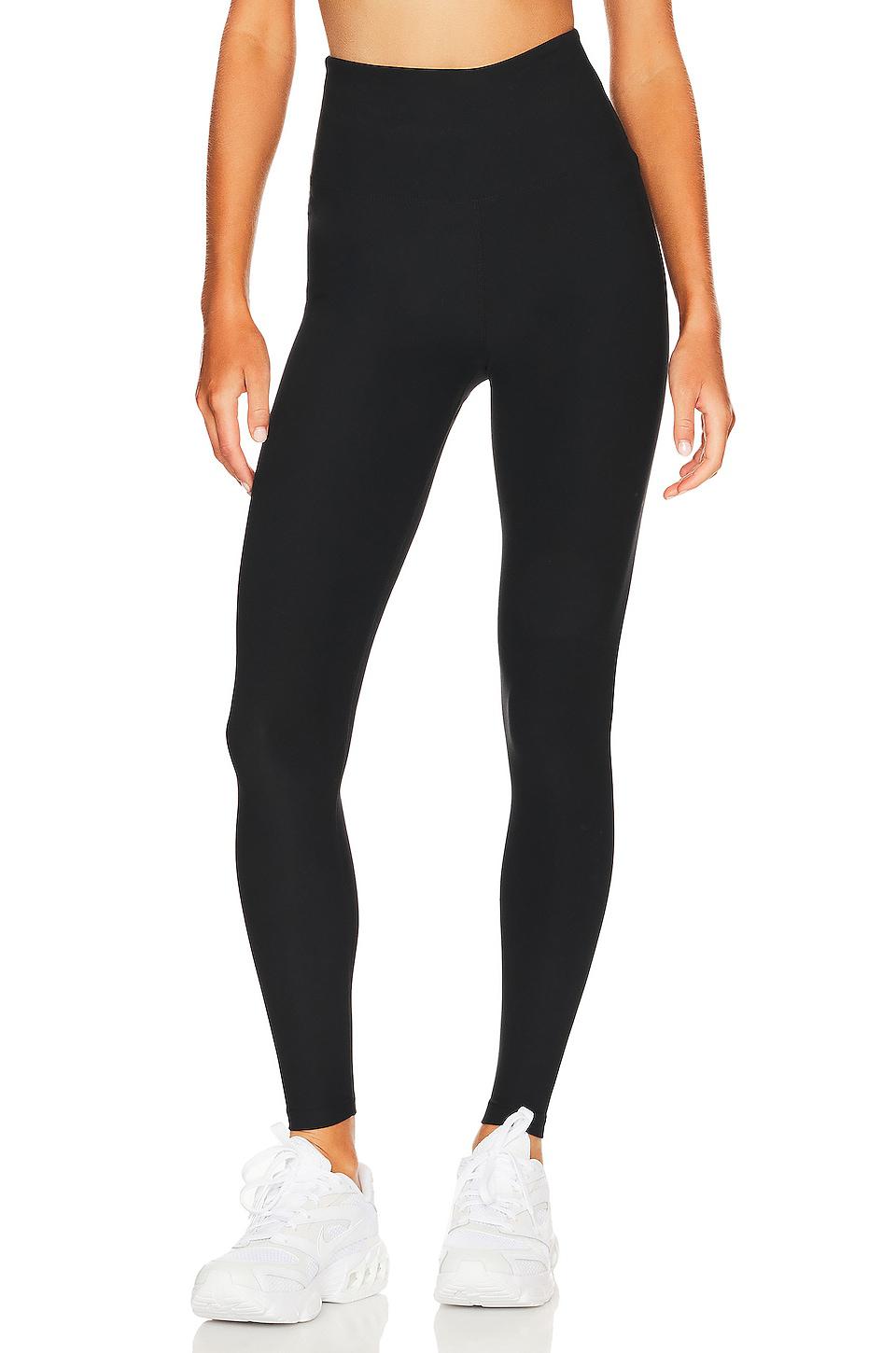 YEAR OF OURS Stretch Sculpt High Legging in Black by YEAR OF OURS
