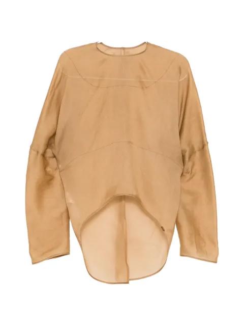 silk blouse by YEAREAST