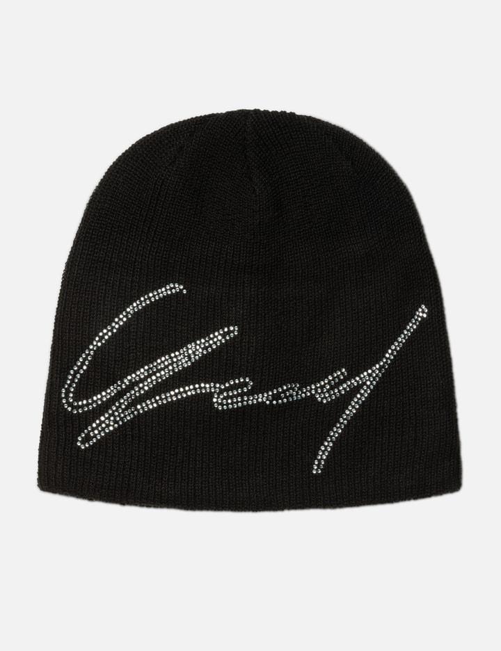 Signature Cubic Beanie Black by YEEL