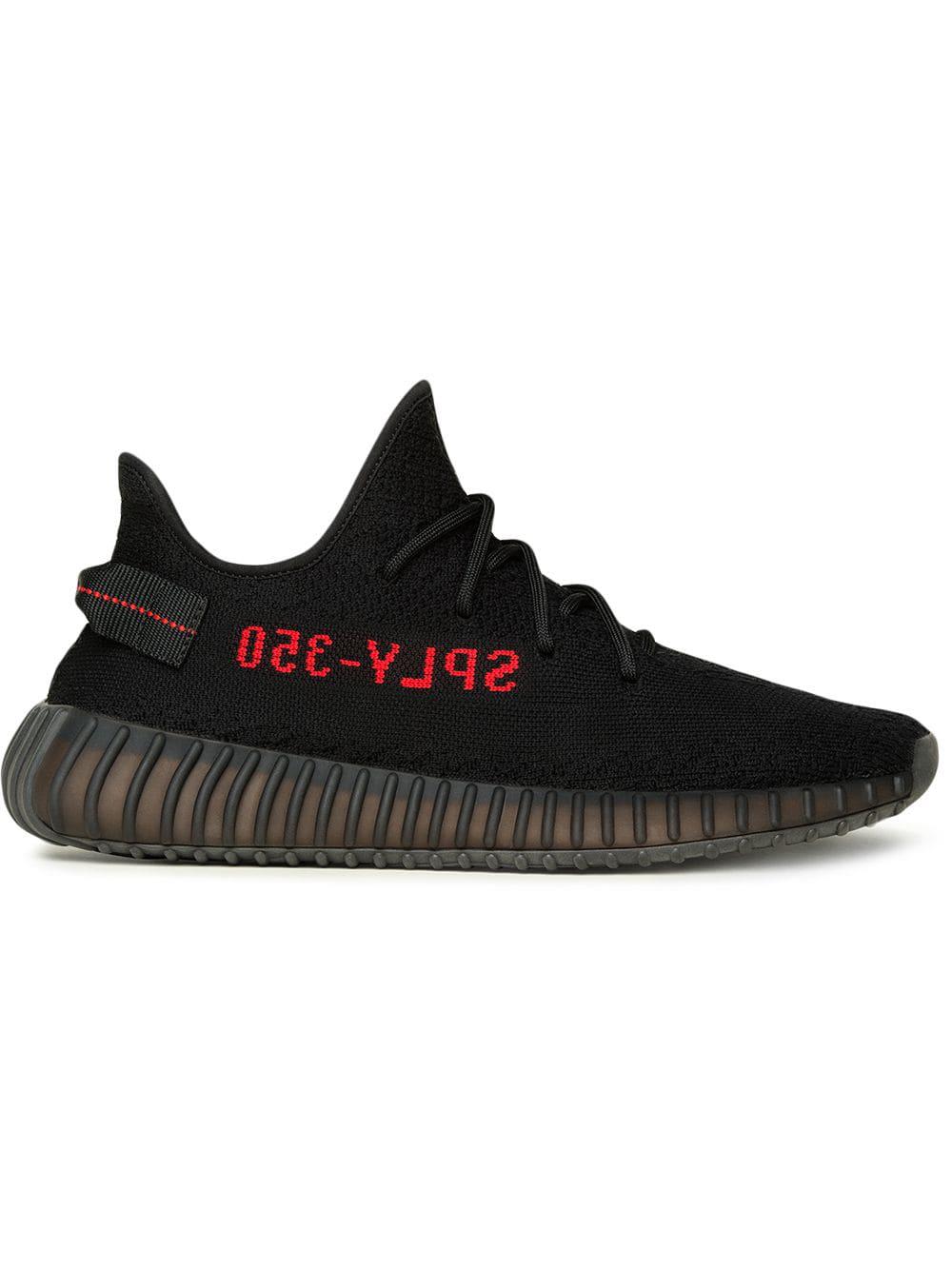 Boost 350 v2 "Bred" sneakers by YEEZY X ADIDAS