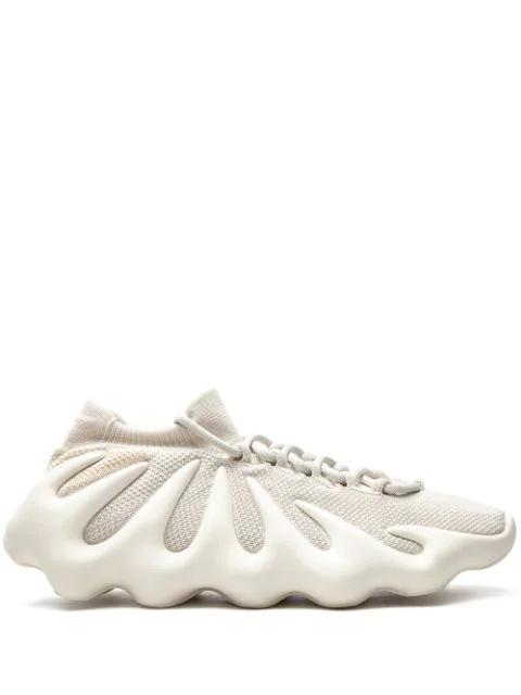 YEEZY 450 "Cloud White" sneakers by YEEZY X ADIDAS
