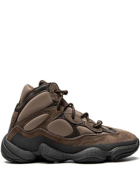 YEEZY 500 High "Taupe Black" sneakers by YEEZY X ADIDAS