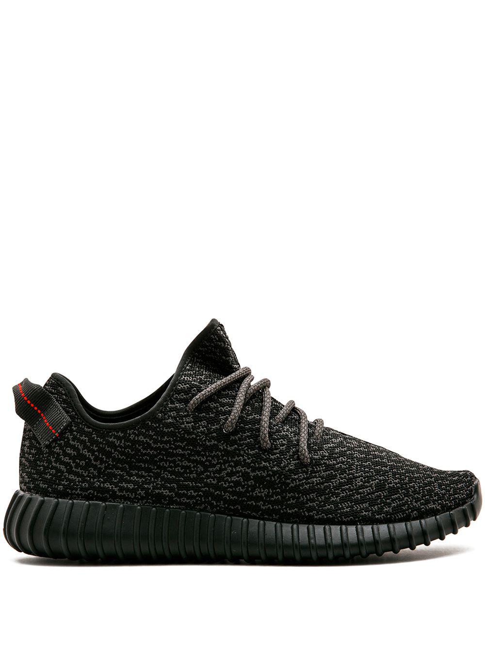 YEEZY Boost 350 in "Pirate Black" sneakers by YEEZY X ADIDAS
