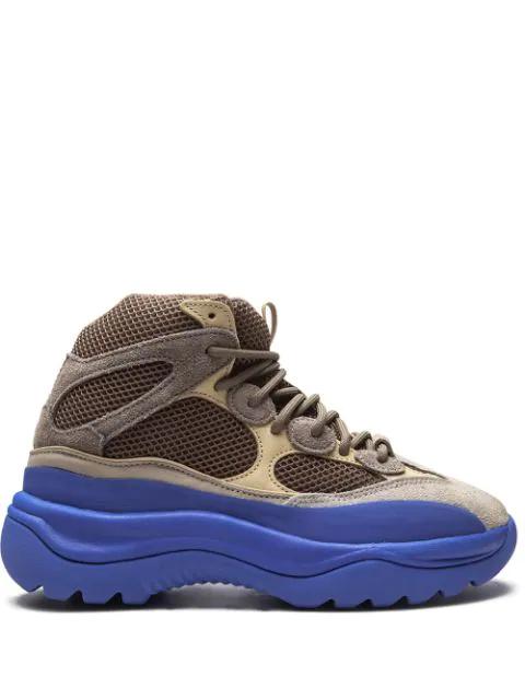 YEEZY "Taupe Blue" desert boots by YEEZY X ADIDAS