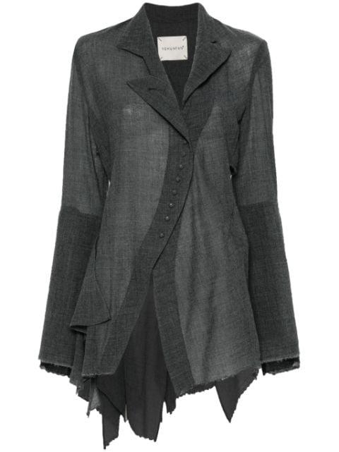 asymmetric shirt by YEHUAFAN