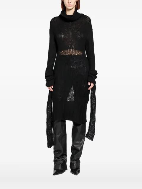 mohair roll neck sweater by YEHUAFAN