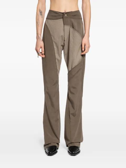 panelled trousers by YEHUAFAN