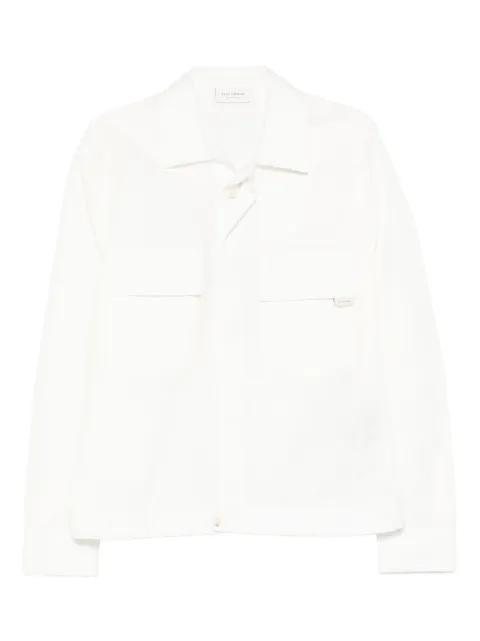 flap-pocket shirt jacket by YES LONDON